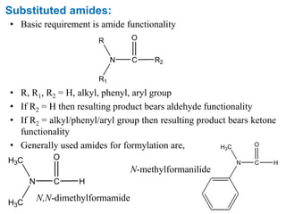 Vilsmeier haack reaction | PPTX