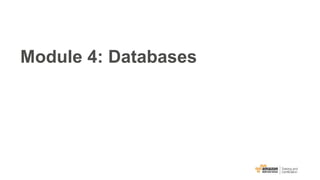 Module 4: Databases
 