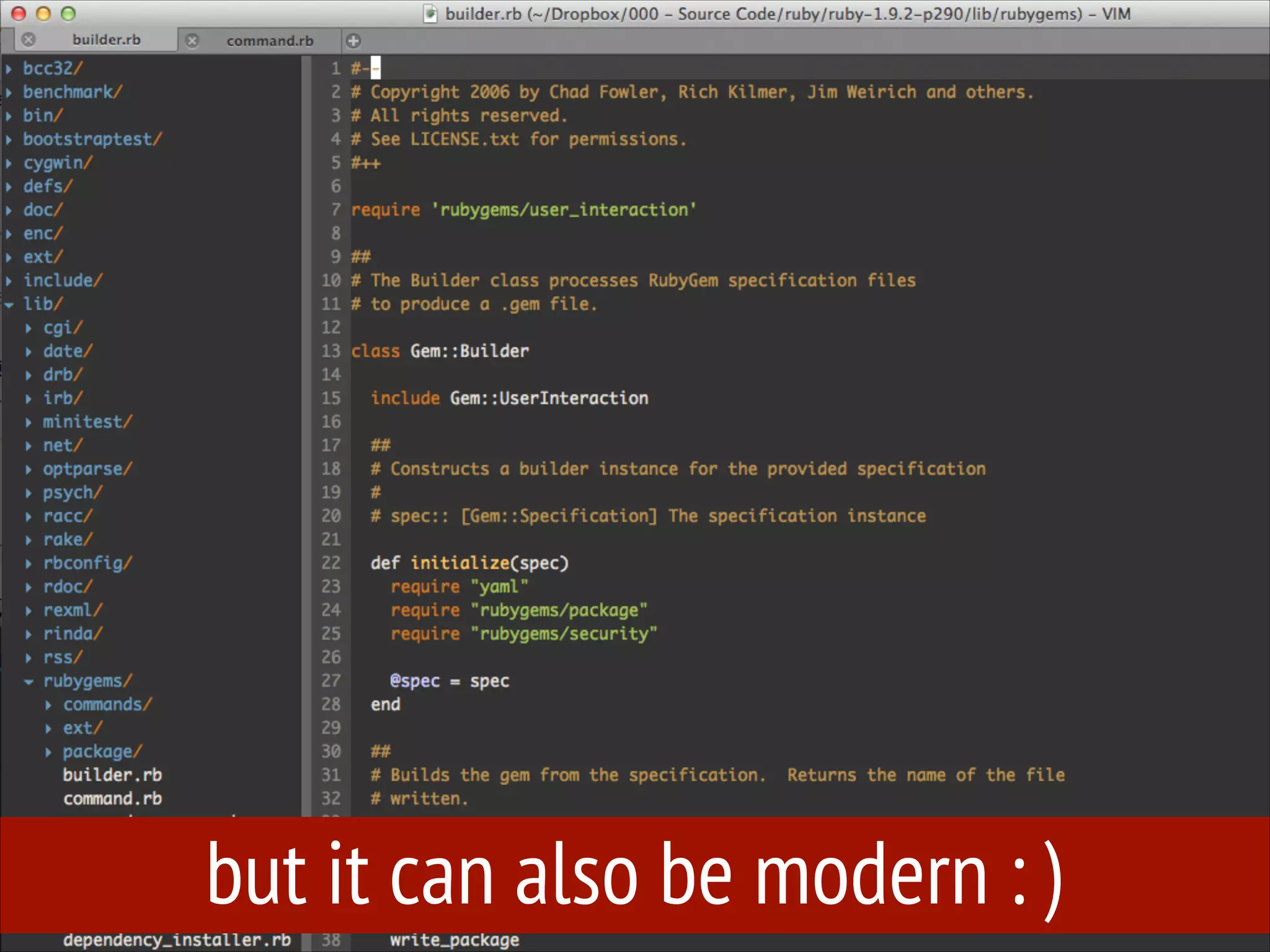 but it can also be modern : )

 