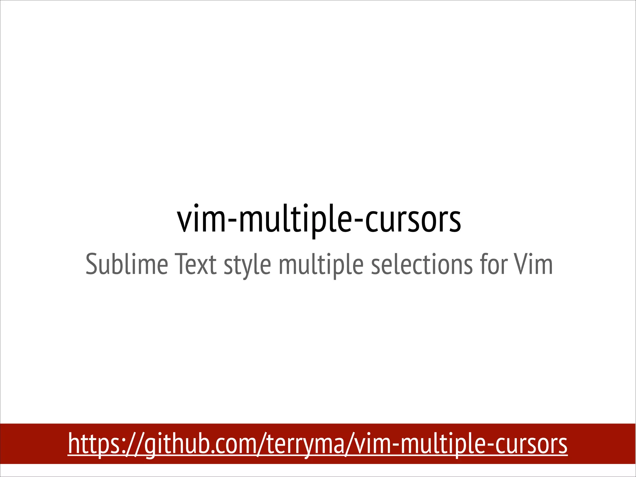 vim-multiple-cursors
Sublime Text style multiple selections for Vim

https://github.com/terryma/vim-multiple-cursors

 
