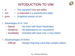 Vi Editor | PDF