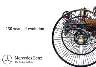 Mercedes Benz - Brand Evolution