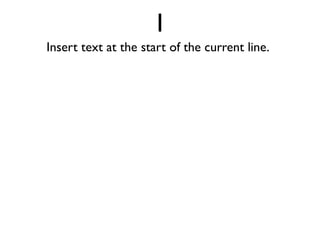 Append text at the end of the current line.
 