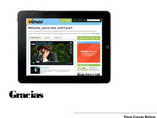 Gracias
Elena Cuevas Molano
 