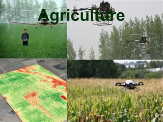 Future of Drones
Mohammad Tawfik
#WikiCourses
http://WikiCourses.WikiSpaces.com
Agriculture
 