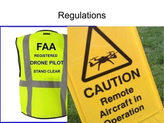 Future of Drones
Mohammad Tawfik
#WikiCourses
http://WikiCourses.WikiSpaces.com
Regulations
 