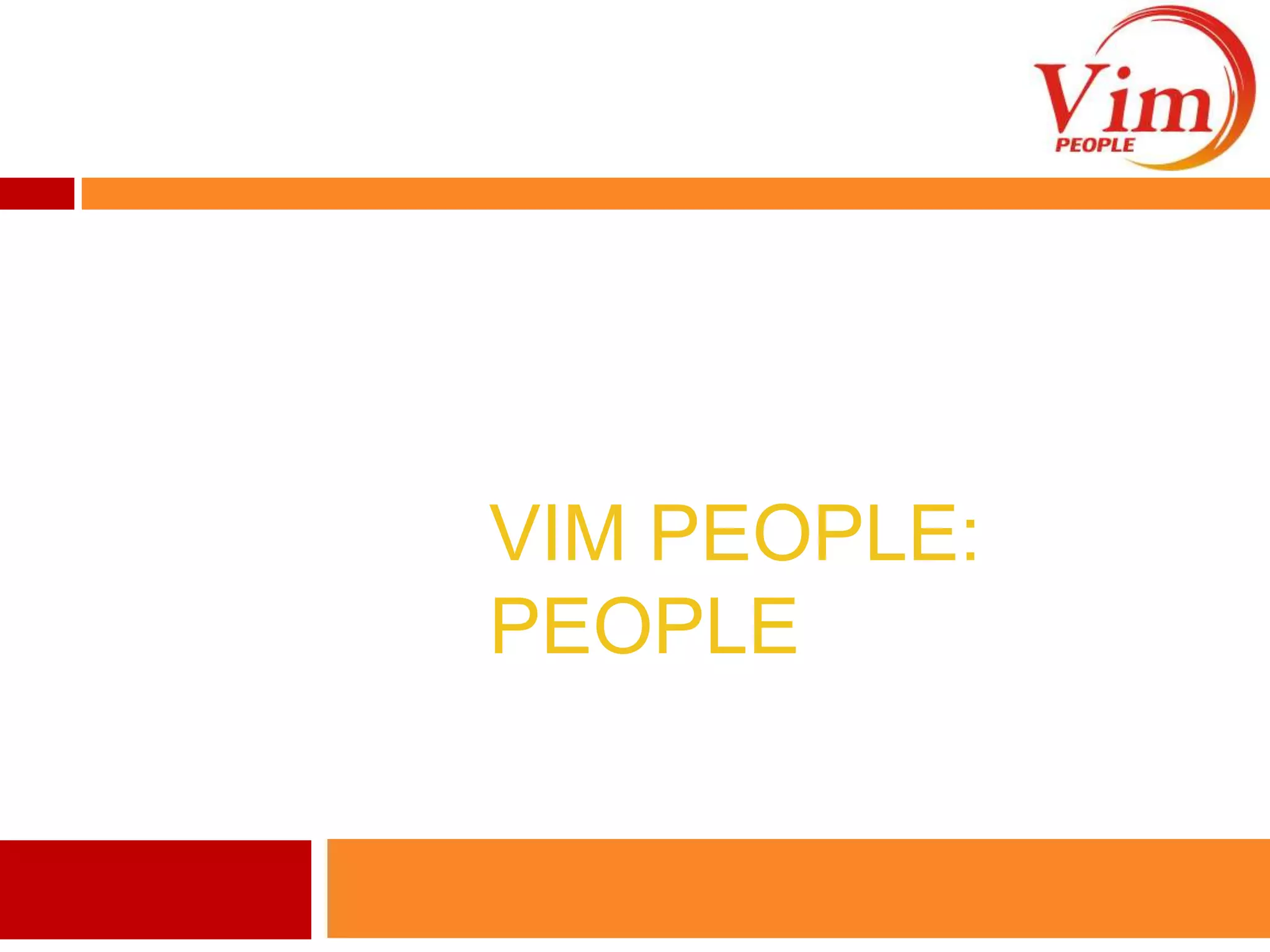 ViM People: People