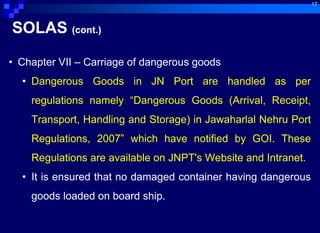 Solas Chapter Vii Environmental and Safety at sea port.pdf