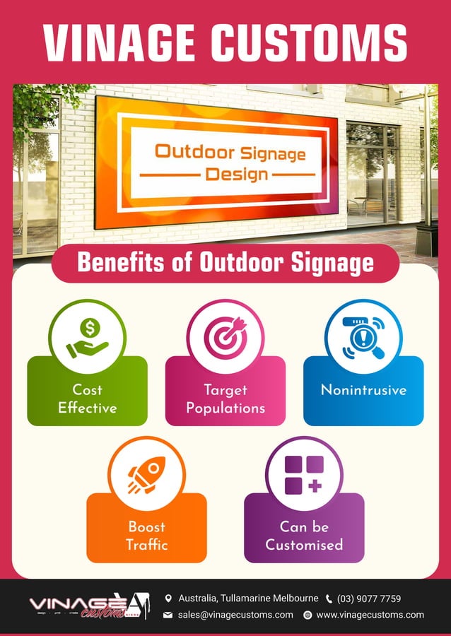 Outdoor Illuminated Signs Melbourne