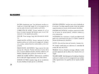 Vinagre y proceso industrial