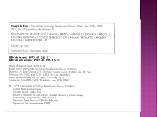 Vinagre y proceso industrial