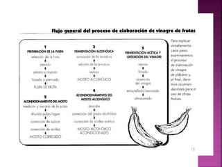 Vinagre y proceso industrial