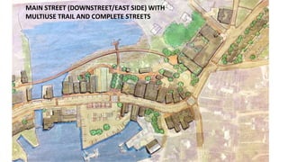 MAIN STREET (DOWNSTREET/EAST SIDE) WITH
MULTIUSE TRAIL AND COMPLETE STREETS
 