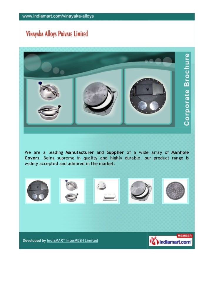 We are a leading Manufacturer and Supplier of a wide array of ManholeCovers. Being supreme in quality and highly durable, ...