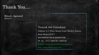 Vinayak job consultants