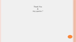 Thank You
&
Any queries ?
 