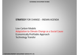 India Development Strategy SUSTAINABLE DEVELOPMENT IN INDIA | PDF