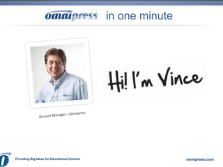in one minute Account Manager – Omnipress 