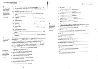 Vince, michael intermediate language practice