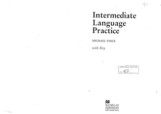 Vince, michael   intermediate language practice