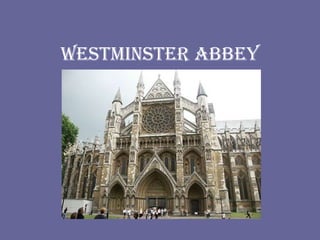 Westminster abbey 
