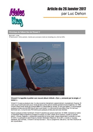 Article du 2 Mars 2017
par Mike S.