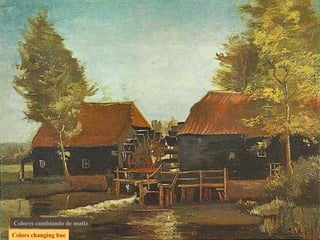 Colors changing hue Colores cambiando de matiz 