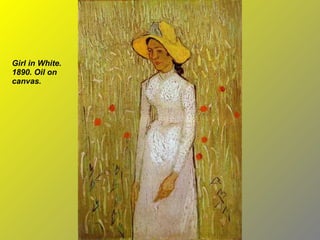 Girl in White. 1890. Oil on canvas.  