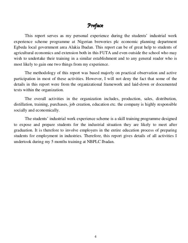 a report of the students’ industrial a report of the students’ industrial