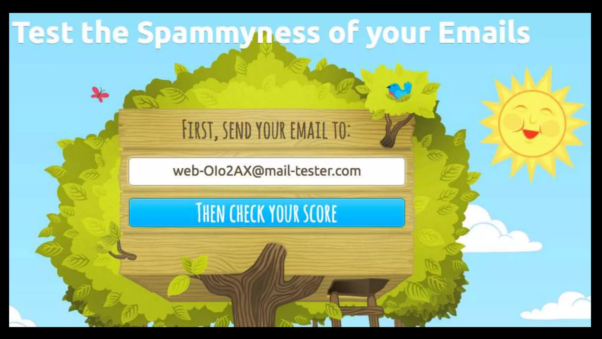 Does your email look like spam?
 