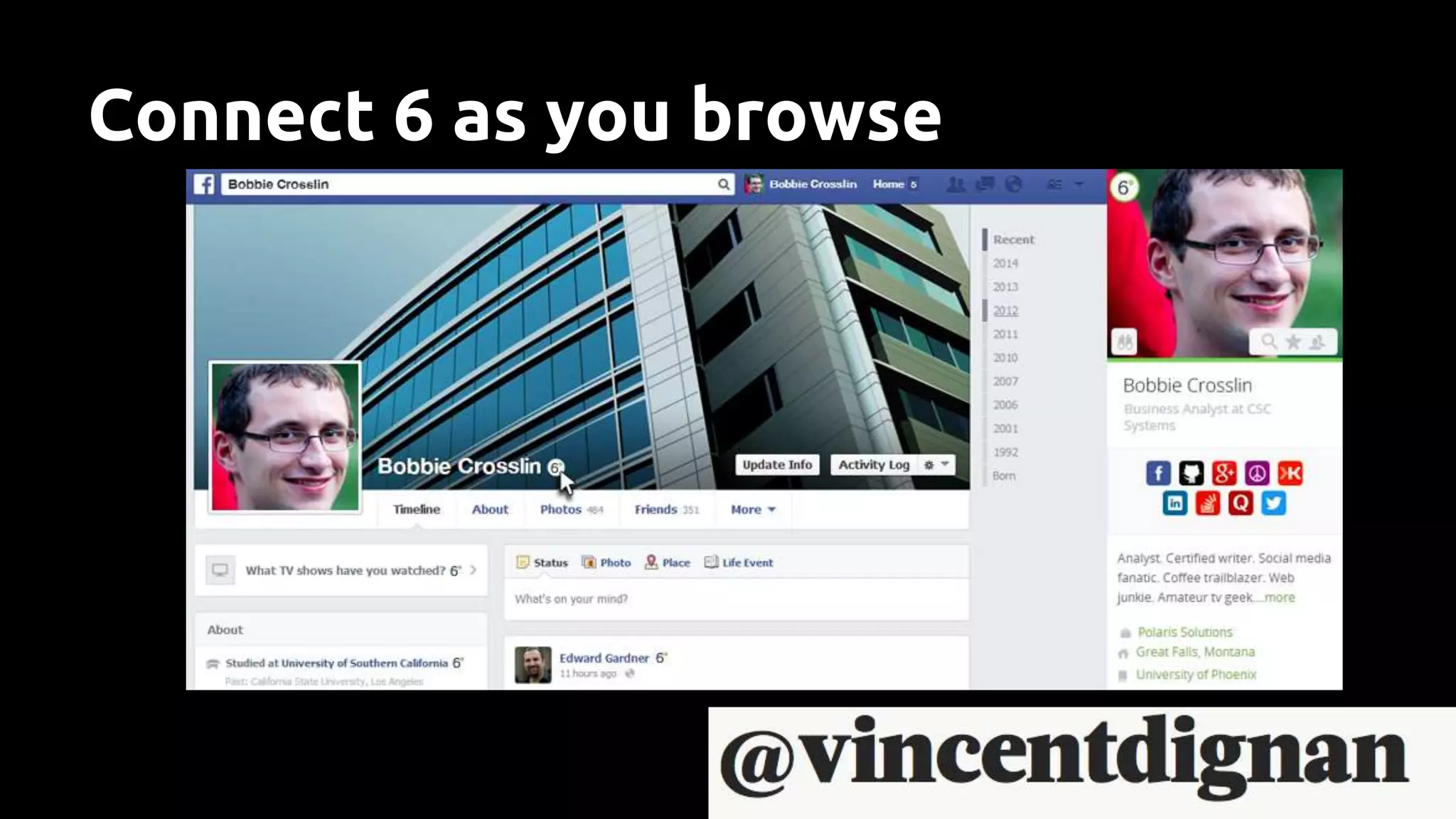 Connect 6 as you browse
 