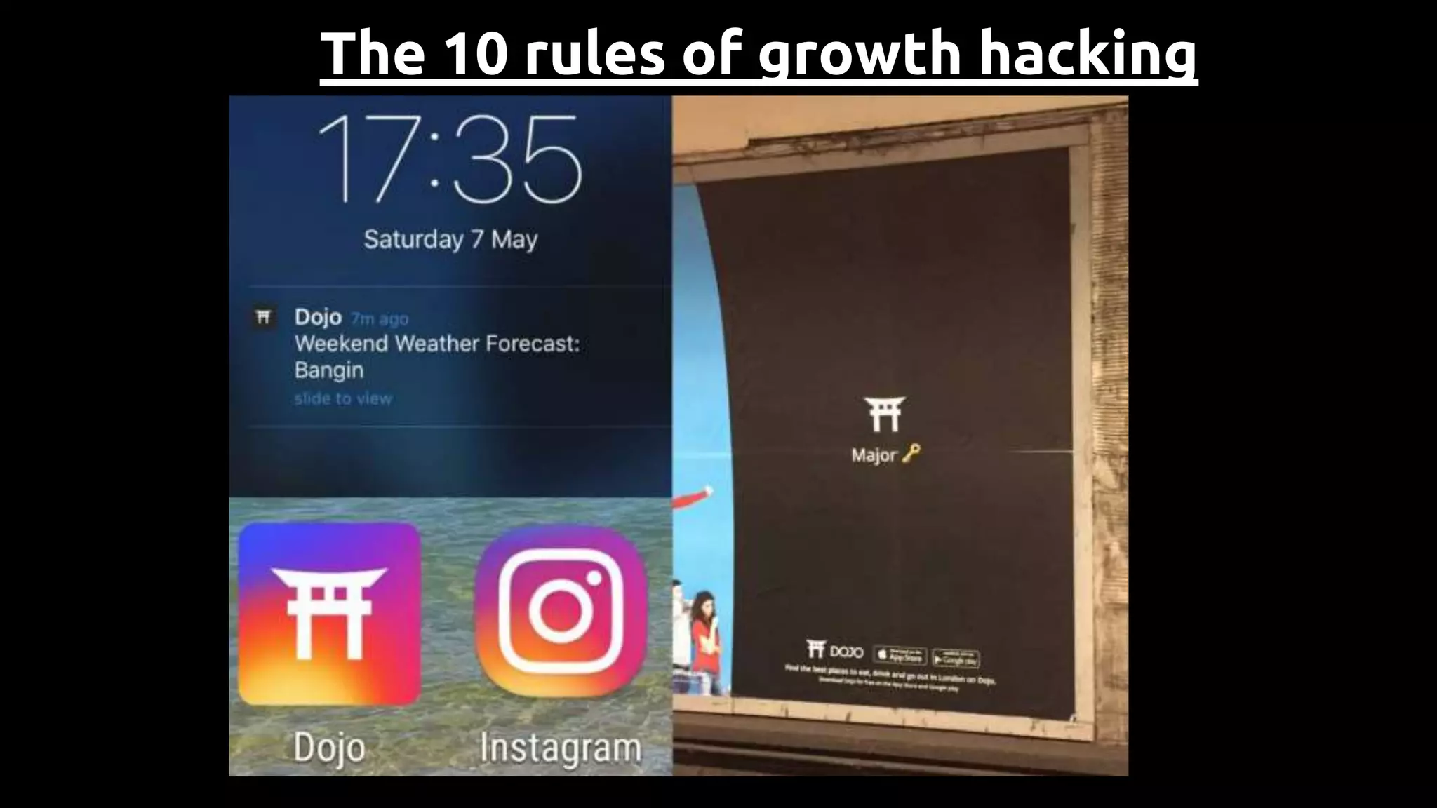 The 10 rules of growth hacking
 