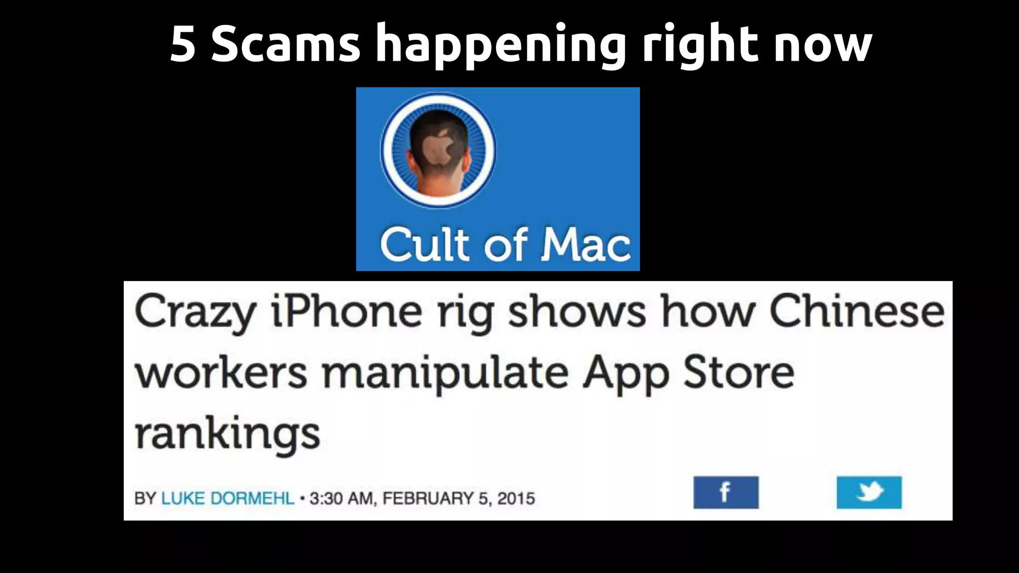 5 Scams happening right now
 