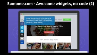 Sumome.com - Awesome widgets, no code (2)
 