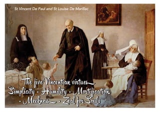 Vincentian charism prayer cards