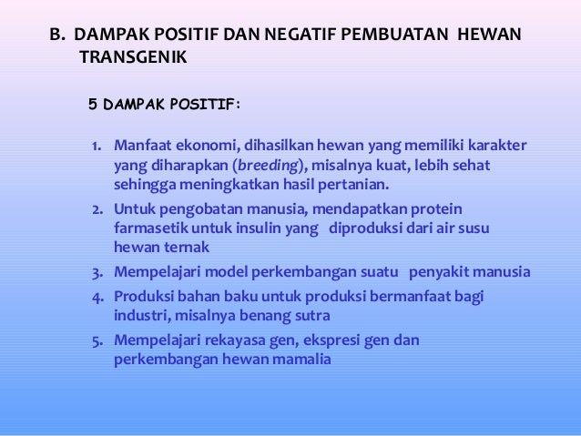 Hewan Transgenik