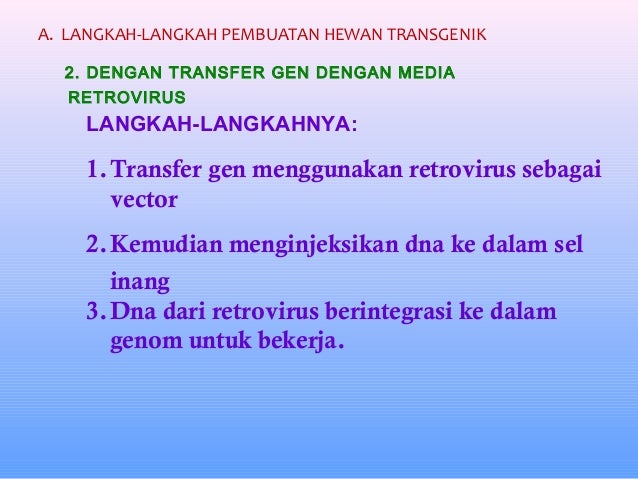Hewan Transgenik