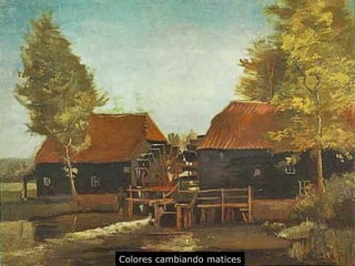 Colores cambiando  matices 