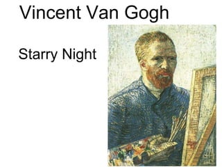 Vincent Van Gogh Starry Night 