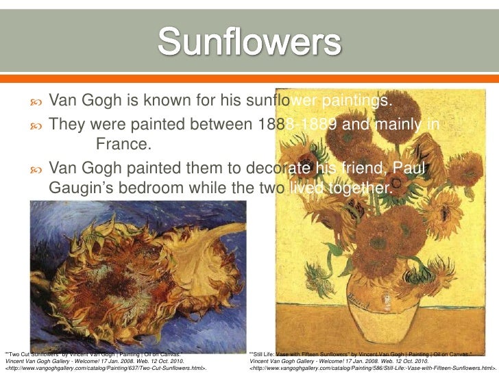 van gogh power point
