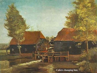 Colors changing hue, 