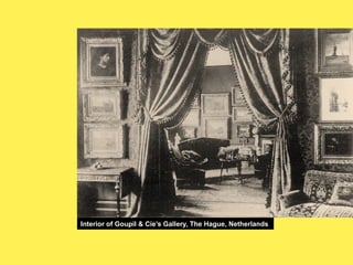 Interior of Goupil & Cie’s Gallery, The Hague, Netherlands

 