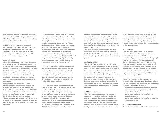 arts and culture van gogh museum