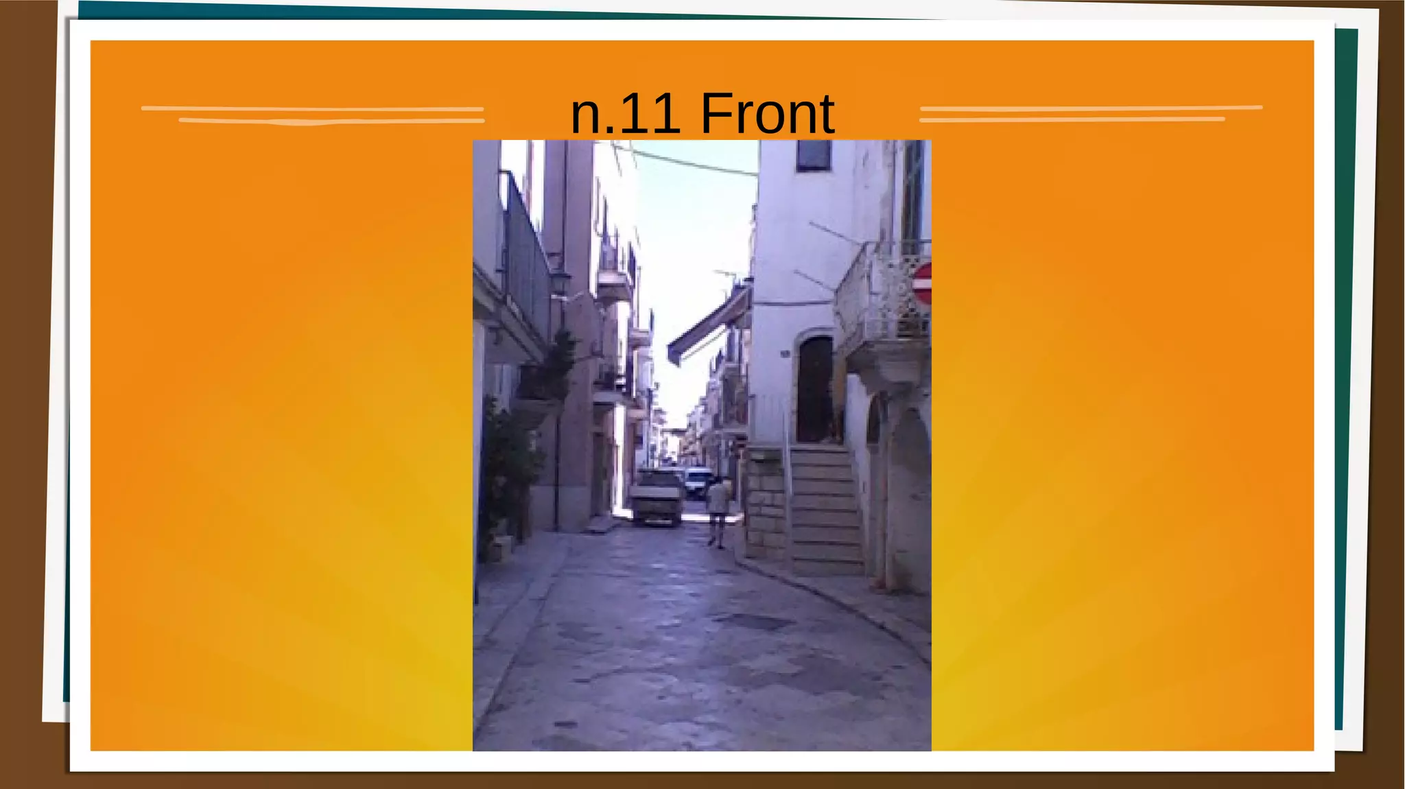 n.11 Front
 