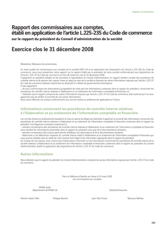 Vinci Rapport Annuel 2008 Fr