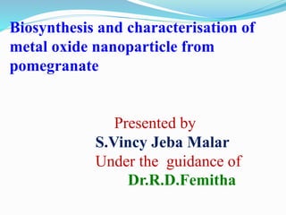 Introduction
 In nanotechnology, a nanoparticle (10-9m) is defined as a small object that behaves as
a whole unit in term...