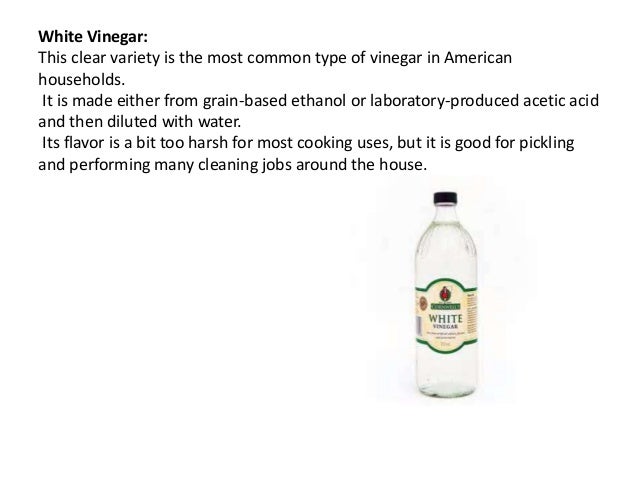 Vinegar making