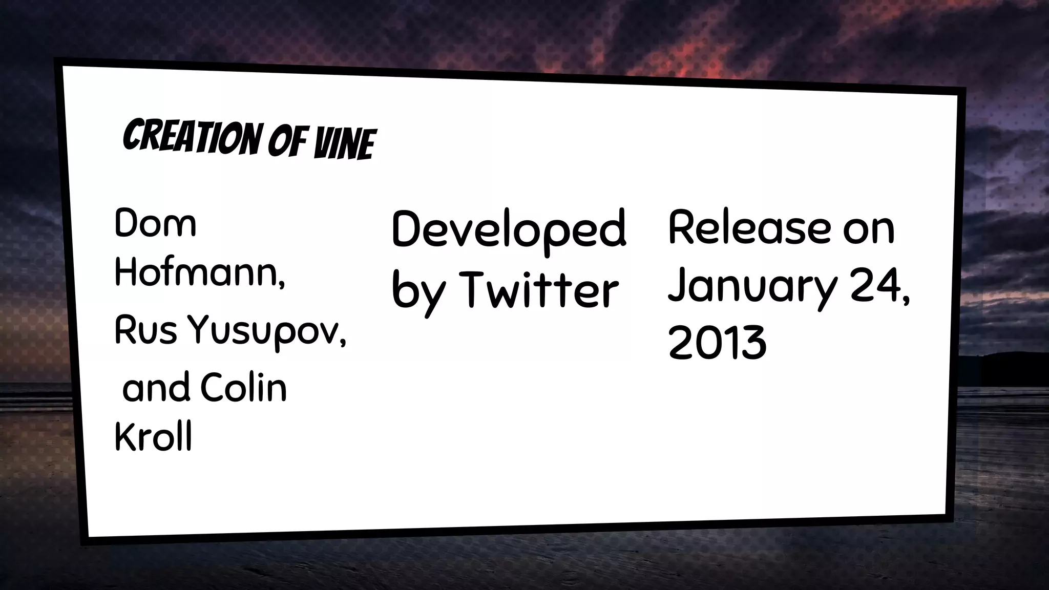 Vine Presentation | PDF