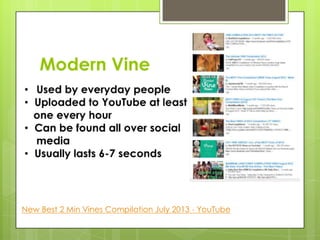 Vines presentation