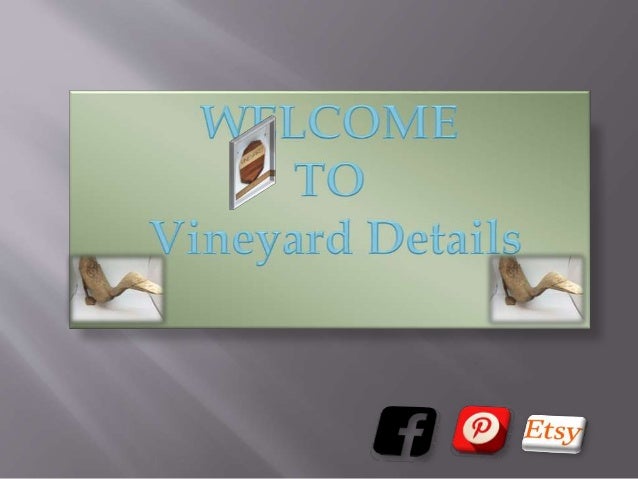 Vineyard Details